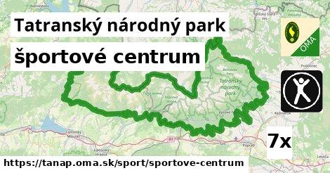 športové centrum, Tatranský národný park