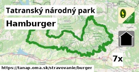 Hamburger, Tatranský národný park