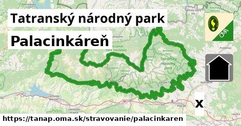 Palacinkáreň, Tatranský národný park