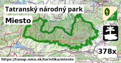 Miesto, Tatranský národný park