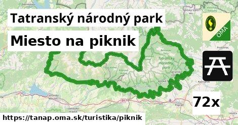 Miesto na piknik, Tatranský národný park