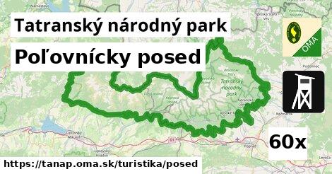 Poľovnícky posed, Tatranský národný park