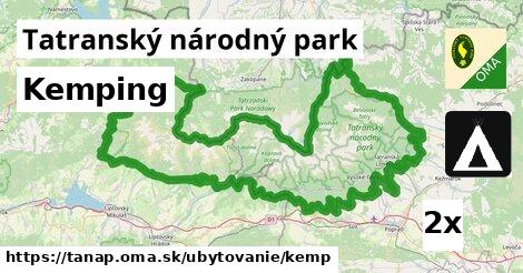 Kemping, Tatranský národný park