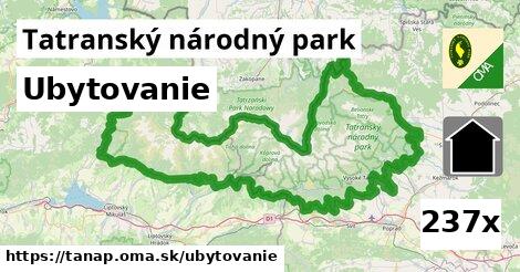 ubytovanie v Tatranský národný park