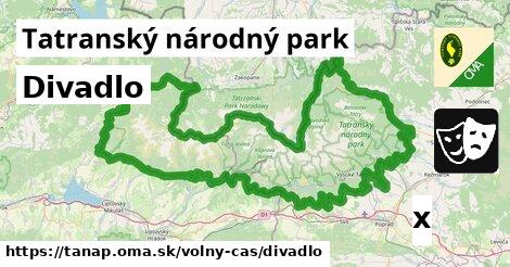 Divadlo, Tatranský národný park