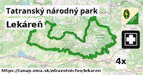 Lekáreň, Tatranský národný park