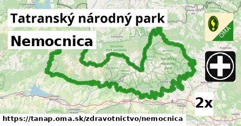 Nemocnica, Tatranský národný park