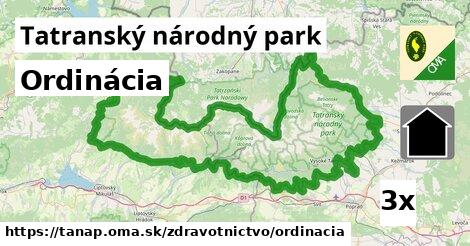 Ordinácia, Tatranský národný park