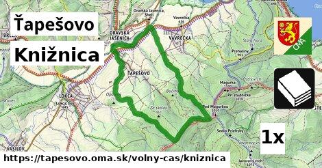 knižnica v Ťapešovo