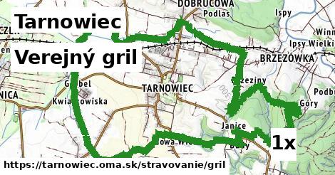 verejný gril v Tarnowiec