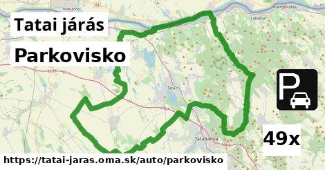 Parkovisko, Tatai járás