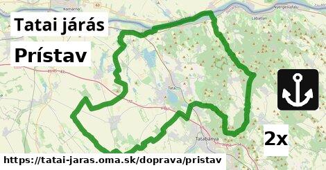 Prístav, Tatai járás