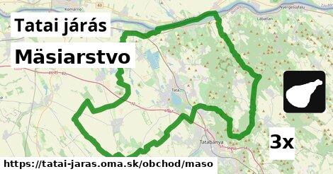 Mäsiarstvo, Tatai járás