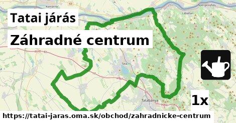 Záhradné centrum, Tatai járás