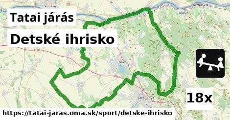 Detské ihrisko, Tatai járás