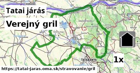 Verejný gril, Tatai járás