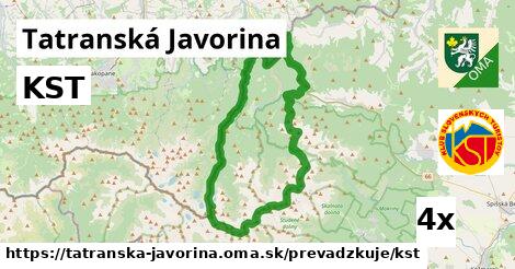 KST, Tatranská Javorina