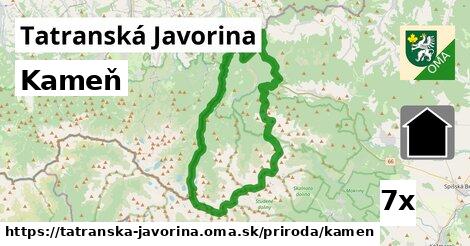 Kameň, Tatranská Javorina