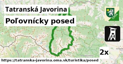 Poľovnícky posed, Tatranská Javorina