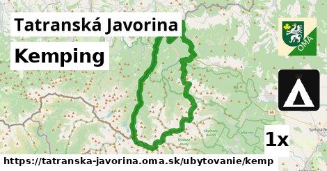 Kemping, Tatranská Javorina