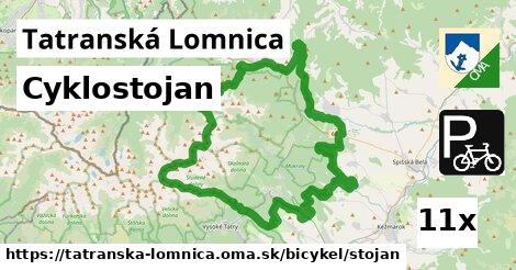 Cyklostojan, Tatranská Lomnica