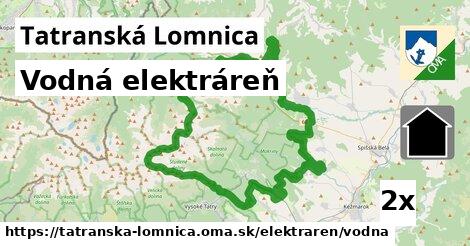 vodná elektráreň v Tatranská Lomnica