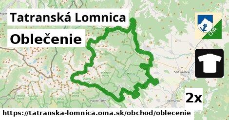 Oblečenie, Tatranská Lomnica