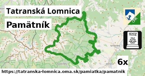 Pamätník, Tatranská Lomnica