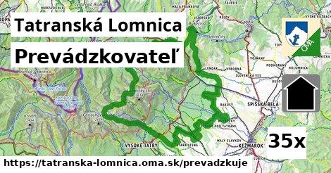 prevádzkovateľ v Tatranská Lomnica