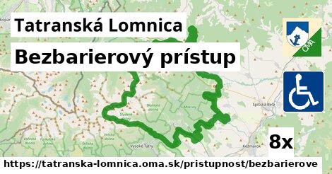 Bezbarierový prístup, Tatranská Lomnica