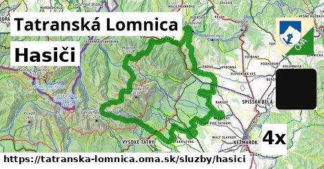 hasiči v Tatranská Lomnica