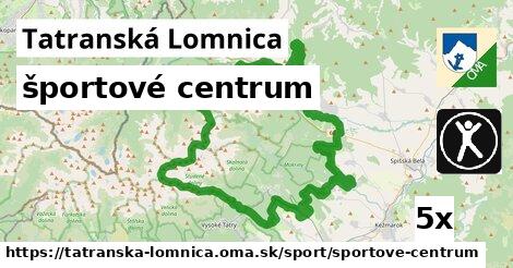 športové centrum, Tatranská Lomnica