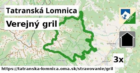 Verejný gril, Tatranská Lomnica