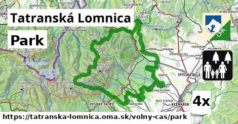 Park, Tatranská Lomnica