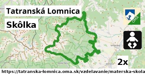 Skôlka, Tatranská Lomnica