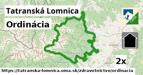 Ordinácia, Tatranská Lomnica