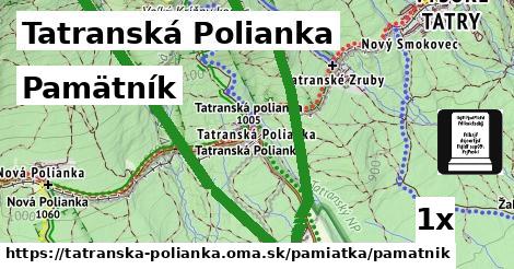 Pamätník, Tatranská Polianka