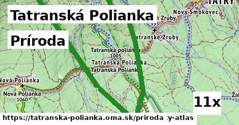 príroda v Tatranská Polianka