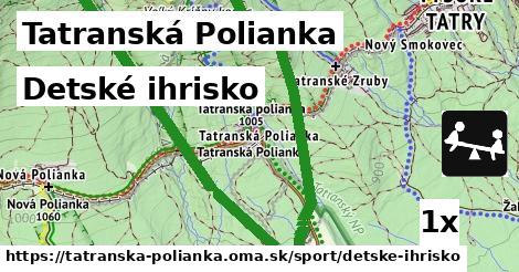 Detské ihrisko, Tatranská Polianka