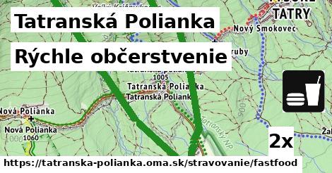 Rýchle občerstvenie, Tatranská Polianka