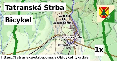 bicykel v Tatranská Štrba