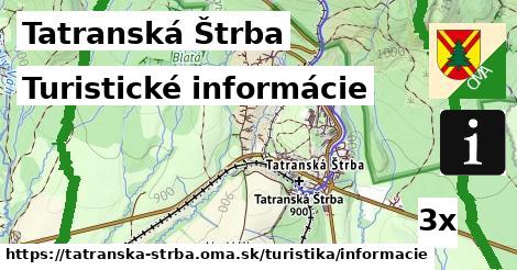 Turistické informácie, Tatranská Štrba