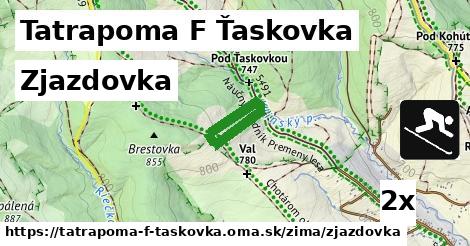Zjazdovka, Tatrapoma F Ťaskovka