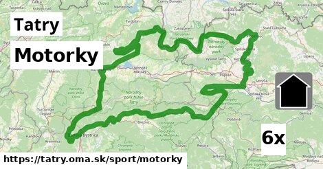 Motorky, Tatry