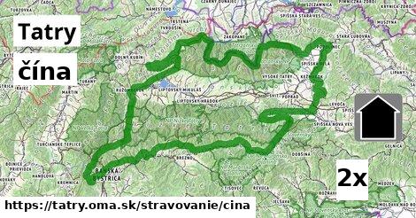 čína, Tatry