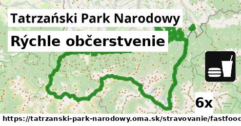 Všetky body v Tatrzański Park Narodowy