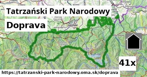 doprava v Tatrzański Park Narodowy