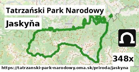 Jaskyňa, Tatrzański Park Narodowy