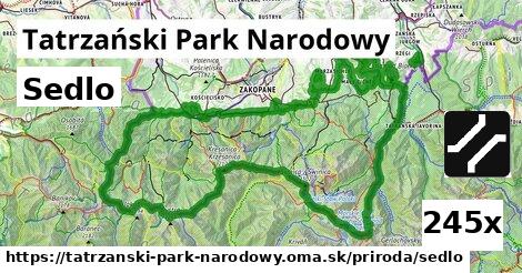 Sedlo, Tatrzański Park Narodowy