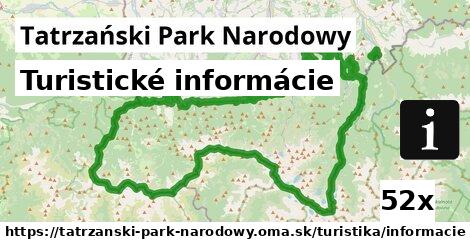 Turistické informácie, Tatrzański Park Narodowy